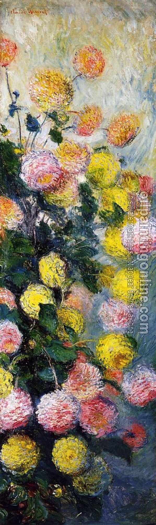 Monet, Claude Oscar - Dahlias